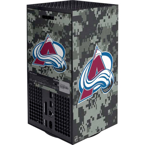 NHL Colorado Avalanche Camo Xbox Series X Bundle Skin