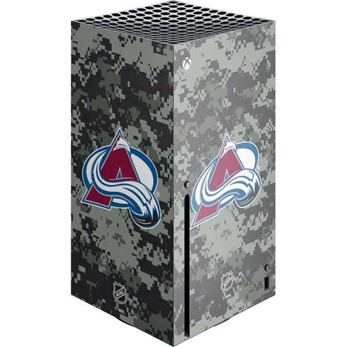 NHL Colorado Avalanche Camo Xbox Series X Skins