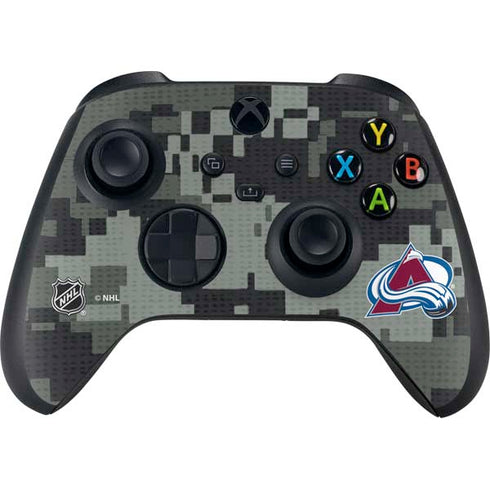 NHL Colorado Avalanche Camo XBox Series X Digital Edition Bundle Skin