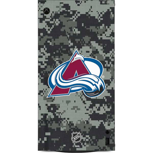 NHL Colorado Avalanche Camo XBox Series X Digital Edition Console Skin