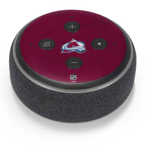 NHL Colorado Avalanche Distressed Amazon Echo Dot Skin