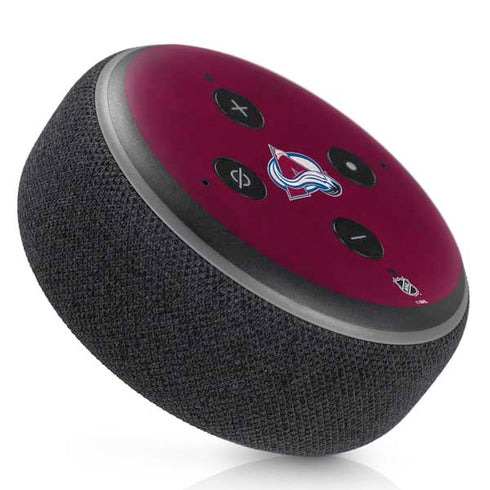 NHL Colorado Avalanche Distressed Amazon Echo Dot Skin