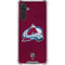NHL Colorado Avalanche Distressed Galaxy A17 Clear Case