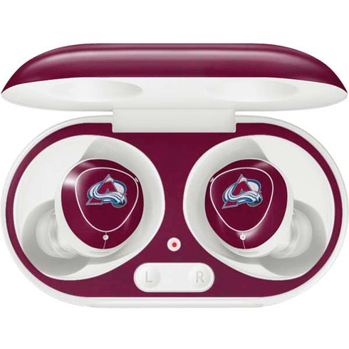 NHL Colorado Avalanche Distressed Galaxy Buds Plus Skin
