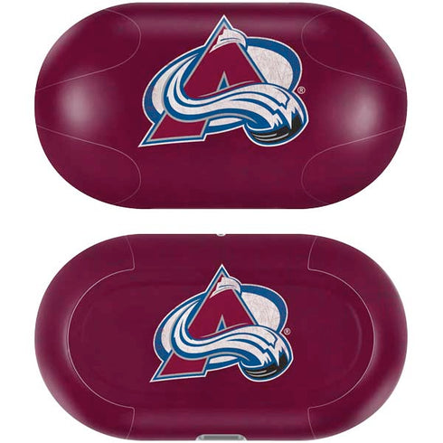 NHL Colorado Avalanche Distressed Galaxy Buds Plus Skin