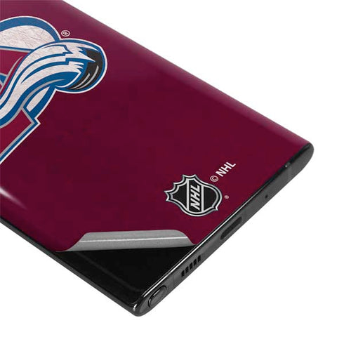 NHL Colorado Avalanche Distressed Galaxy Note 10 Plus Skin