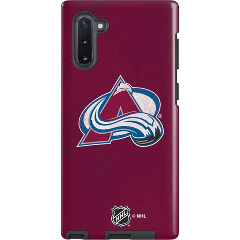 NHL Colorado Avalanche Distressed Galaxy Cases