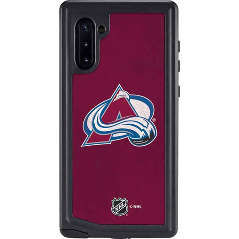 NHL Colorado Avalanche Distressed Galaxy Cases