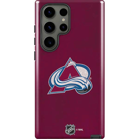 NHL Colorado Avalanche Distressed Galaxy S23 Ultra Pro Case