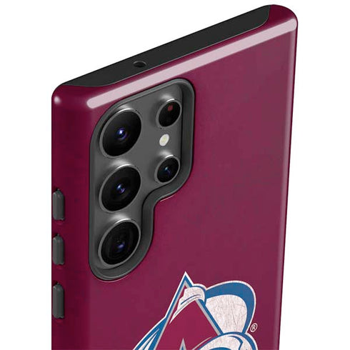 NHL Colorado Avalanche Distressed Galaxy S23 Ultra Pro Case