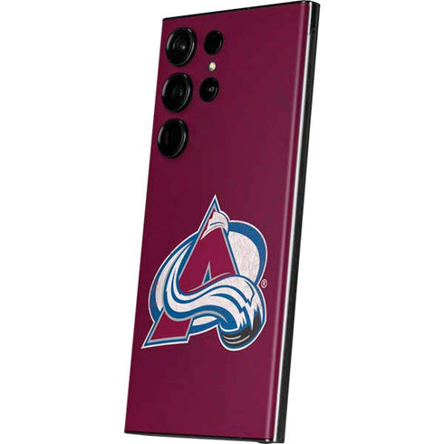 NHL Colorado Avalanche Distressed Galaxy Skins