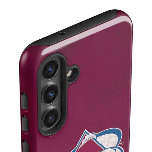 NHL Colorado Avalanche Distressed Galaxy S25 Plus Impact Case