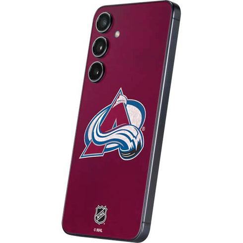 NHL Colorado Avalanche Distressed Galaxy S25 Plus Skin