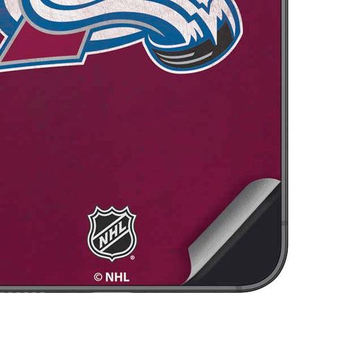 NHL Colorado Avalanche Distressed Galaxy S24 Plus Skin