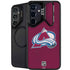 NHL Colorado Avalanche Distressed Galaxy S25 FE Kickstand Case