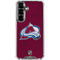 NHL Colorado Avalanche Distressed Galaxy S26 Clear Case