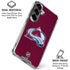 NHL Colorado Avalanche Distressed Galaxy S26 Clear Case