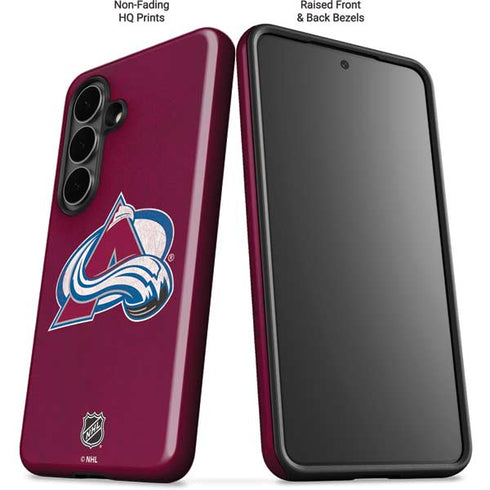 NHL Colorado Avalanche Distressed Galaxy S26 Impact Case