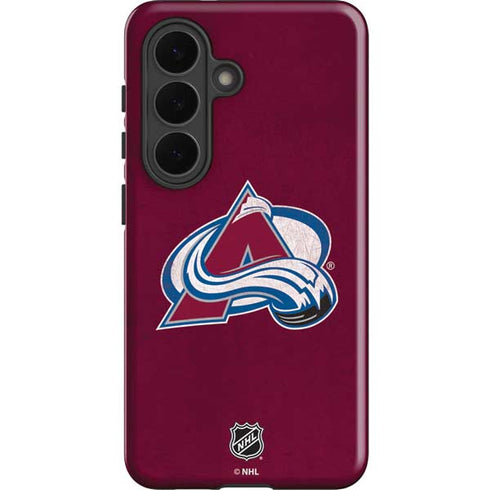 NHL Colorado Avalanche Distressed Galaxy S26 Plus Impact Case