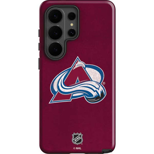 NHL Colorado Avalanche Distressed Galaxy S26 Ultra Impact Case