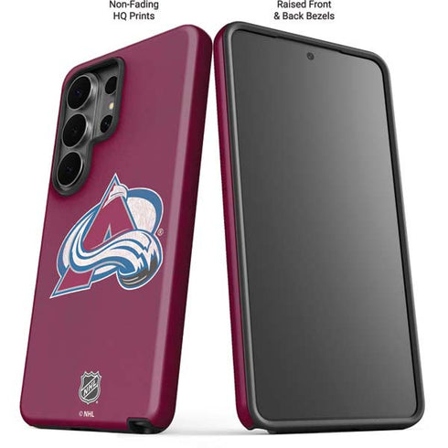 NHL Colorado Avalanche Distressed Galaxy S26 Ultra Impact Case