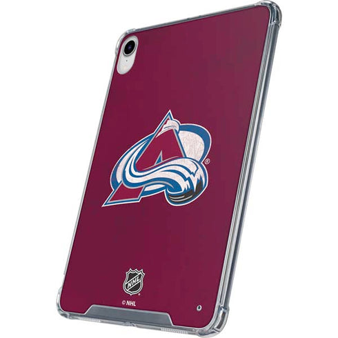 NHL Colorado Avalanche Distressed iPad 11th Gen (2025) Clear Case