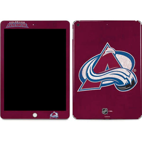 NHL Colorado Avalanche Distressed Apple iPad Skin