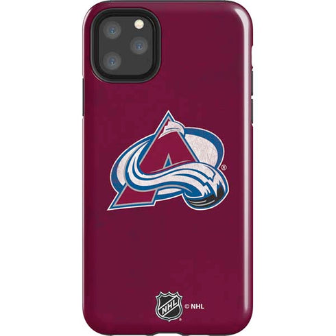 NHL Colorado Avalanche Distressed iPhone Cases