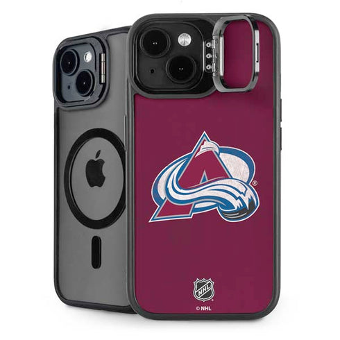 NHL Colorado Avalanche Distressed iPhone 13 Kickstand Case