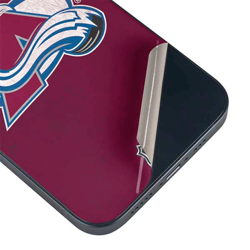 NHL Colorado Avalanche Distressed iPhone Skins