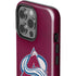 NHL Colorado Avalanche Distressed iPhone 15 Pro Impact Case