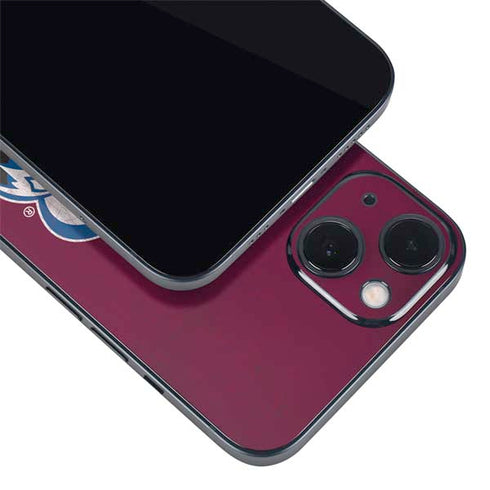 NHL Colorado Avalanche Distressed iPhone 15 Skin