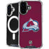 NHL Colorado Avalanche Distressed iPhone 16 Plus MagSafe Case