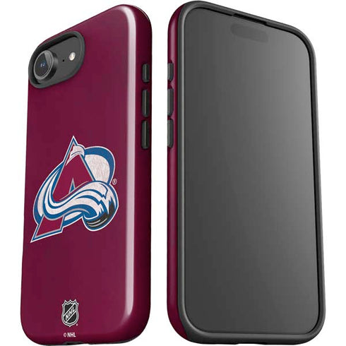 NHL Colorado Avalanche Distressed iPhone 16e Impact Case