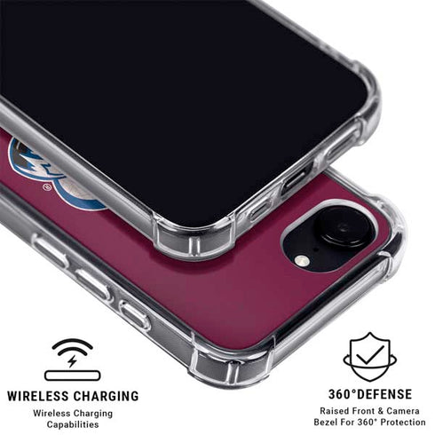 NHL Colorado Avalanche Distressed iPhone 16e MagSafe Case