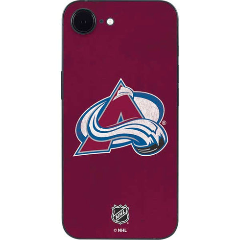 NHL Colorado Avalanche Distressed iPhone 16e Skin
