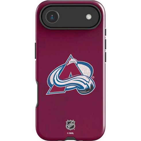 NHL Colorado Avalanche Distressed iPhone 17 Air Impact Case