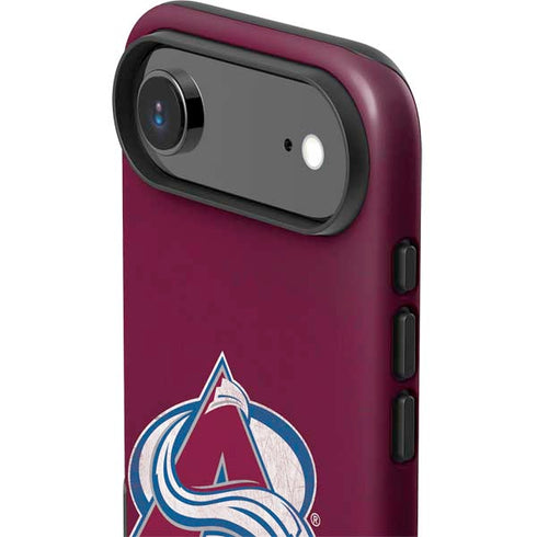 NHL Colorado Avalanche Distressed iPhone 17 Air Impact Case