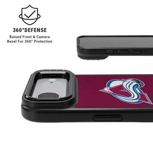NHL Colorado Avalanche Distressed iPhone 17 Air Kickstand Case