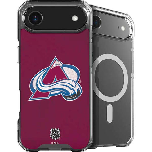 NHL Colorado Avalanche Distressed iPhone 17 Air MagSafe Case