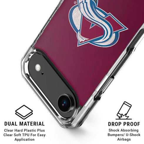 NHL Colorado Avalanche Distressed iPhone 17 Air MagSafe Case