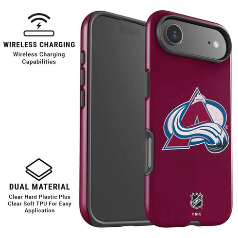 NHL Colorado Avalanche Distressed iPhone 17 Air Magsafe Impact Case