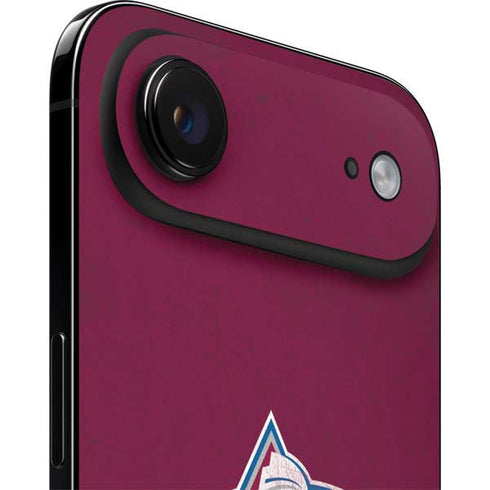 NHL Colorado Avalanche Distressed iPhone 17 Air Skin