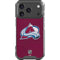 NHL Colorado Avalanche Distressed iPhone 17 Pro Clear Case
