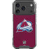 NHL Colorado Avalanche Distressed iPhone 17 Pro Clear Case