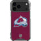 NHL Colorado Avalanche Distressed iPhone 17 Pro Max Clear Case