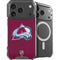 NHL Colorado Avalanche Distressed iPhone 17 Pro Max MagSafe Case
