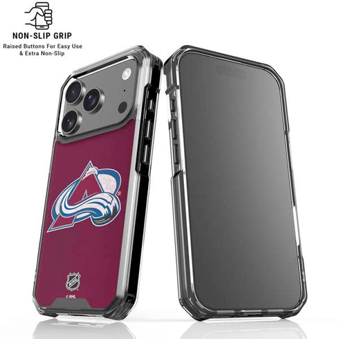 NHL Colorado Avalanche Distressed iPhone 17 Pro Max MagSafe Case