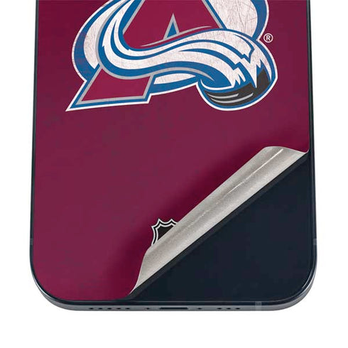 NHL Colorado Avalanche Distressed iPhone 17 Skin
