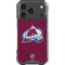 NHL Colorado Avalanche Distressed iPhone 18 Pro Clear Case